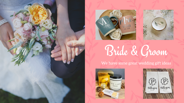 Summer Wedding Season is Here. Great Gift Ideas for The Bride & Groom